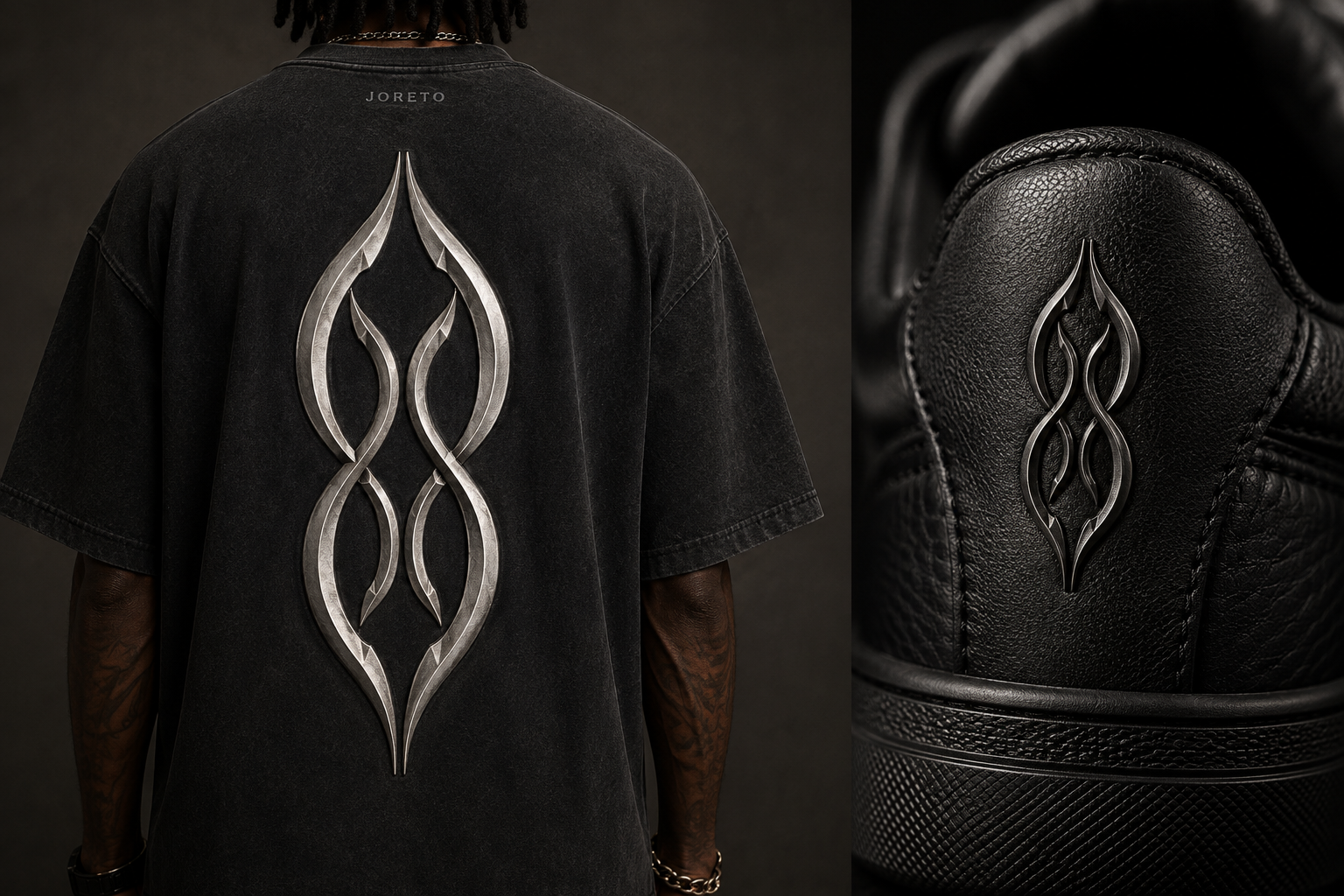 Obsidian Sigil JORETO sur matière noire